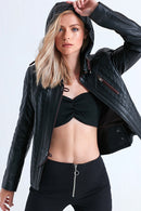 Belair Kadın Deri Ceket | Derimod Belair Kadın Deri Ceket | Derimod