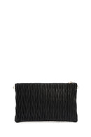 Women's Black Long Chain Strap Printed Clutch Bag | Derimod Women's Black Long Chain Strap Printed Clutch Bag | Derimod