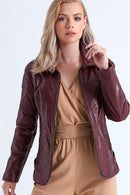 Tara Kadın Deri Ceket | Derimod Tara Kadın Deri Ceket | Derimod