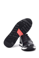 Erkek Kroko Detaylı Sneaker | Derimod Erkek Kroko Detaylı Sneaker | Derimod