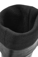Women's Black Thick Heel Leather Boots | Derimod Women's Black Thick Heel Leather Boots | Derimod