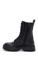 Women's Black Zippered Boots | Derimod Women's Black Zippered Boots | Derimod