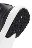 Erkek Siyah Bağcıklı Kalın Tabanlı Deri Sneaker | Derimod Erkek Siyah Bağcıklı Kalın Tabanlı Deri Sneaker | Derimod