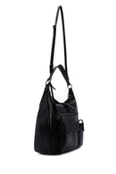 Women's Black Long Strap Shoulder Bag | Derimod Women's Black Long Strap Shoulder Bag | Derimod