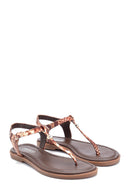 Women's Casual Leather Sandals | Derimod Women's Casual Leather Sandals | Derimod