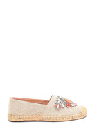 Women's Stone Detailed Espadrille | Derimod Women's Stone Detailed Espadrille | Derimod