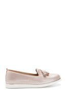 Kadın Deri Sim Detaylı Loafer | Derimod Kadın Deri Sim Detaylı Loafer | Derimod