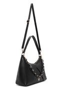 Women's Black Long Strap Shoulder Bag | Derimod Women's Black Long Strap Shoulder Bag | Derimod