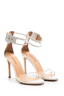 Women's Transparent Detailed Heeled Shoes | Derimod Women's Transparent Detailed Heeled Shoes | Derimod