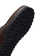 Men's Brown Leather Short Boots | Derimod Men's Brown Leather Short Boots | Derimod