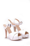 Kadın Platform Topuklu Ayakkabı | Derimod Kadın Platform Topuklu Ayakkabı | Derimod