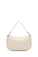 Woman Cream Long Strap Leather Shoulder bag | Derimod Woman Cream Long Strap Leather Shoulder bag | Derimod