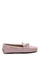 Women's Leather Bow Detailed Loafer | Derimod Women's Leather Bow Detailed Loafer | Derimod