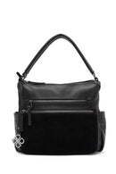 Women's Black Long Strap Shoulder Bag | Derimod Women's Black Long Strap Shoulder Bag | Derimod