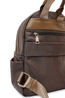 Women's Brown Fabric Backpack | Derimod Women's Brown Fabric Backpack | Derimod