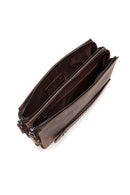 Erkek Vizon Deri El Çantası | Derimod Erkek Vizon Deri El Çantası | Derimod