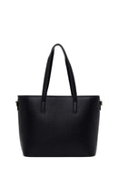 Woman Black Long-Strap Printed Classic Shoulder Bag | Derimod Woman Black Long-Strap Printed Classic Shoulder Bag | Derimod