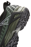 Erkek Haki Bağcık Mekanizmalı Kalın Tabanlı Deri Sneaker | Derimod Erkek Haki Bağcık Mekanizmalı Kalın Tabanlı Deri Sneaker | Derimod