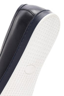 Erkek Lacivert Deri Casual Loafer | Derimod Erkek Lacivert Deri Casual Loafer | Derimod