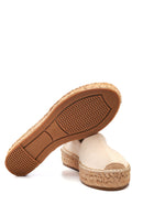 Kadın Bej Hasır Taban Espadril | Derimod Kadın Bej Hasır Taban Espadril | Derimod