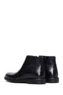 Men's Black Leather Classic Boots | Derimod Men's Black Leather Classic Boots | Derimod