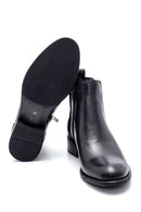 Women's Leather Quilted Detailed Chelsea Boots | Derimod Women's Leather Quilted Detailed Chelsea Boots | Derimod