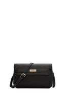 Kadın Siyah Uzun Askılı Çapraz Çanta | Derimod Kadın Siyah Uzun Askılı Çapraz Çanta | Derimod