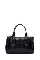 Woman Black Long-Strap Casual Shoulder Bag | Derimod Woman Black Long-Strap Casual Shoulder Bag | Derimod