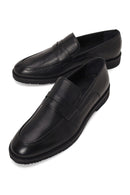 Male Black Leather Classic Loafer | Derimod Male Black Leather Classic Loafer | Derimod