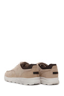 Men's Mink Nubuck Leather Casual Shoes | Derimod Men's Mink Nubuck Leather Casual Shoes | Derimod
