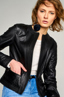 Tanya Kadın Deri Ceket | Derimod Tanya Kadın Deri Ceket | Derimod