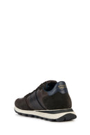 Geox Men's Brown Spherica VSeries Suede Leather Detailed Sneaker | Derimod Geox Men's Brown Spherica VSeries Suede Leather Detailed Sneaker | Derimod