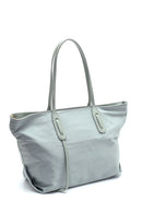 Women's Fabric Detailed Shoulder Bag | Derimod Women's Fabric Detailed Shoulder Bag | Derimod