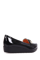 Women's Wedge Heeled Shoes with Chain Detail | Derimod Women's Wedge Heeled Shoes with Chain Detail | Derimod