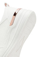 Skechers Women's Black Billion Lace-Up Zipper Detail Leather Sneaker | Derimod Skechers Women's Black Billion Lace-Up Zipper Detail Leather Sneaker | Derimod