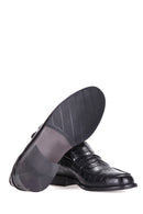 Classic Men's Shoes with Crocodile Pattern | Derimod Classic Men's Shoes with Crocodile Pattern | Derimod