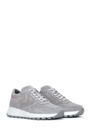 Kadın Antrasit Süet Deri Sneaker | Derimod Kadın Antrasit Süet Deri Sneaker | Derimod