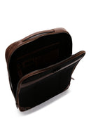 Men's Brown Leather Backpack | Derimod Men's Brown Leather Backpack | Derimod