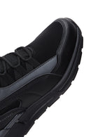 Men's Black High Top Sneaker | Derimod Men's Black High Top Sneaker | Derimod