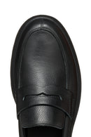 Geox Erkek Siyah Spherica Ec1 Deri Casual Loafer | Derimod Geox Erkek Siyah Spherica Ec1 Deri Casual Loafer | Derimod