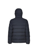 Geox Men's Navy Blue M Elver Hooded Jacket | Derimod Geox Men's Navy Blue M Elver Hooded Jacket | Derimod