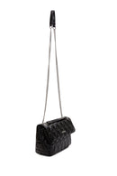 Women's Black Long Strap Quilted Shoulder Bag | Derimod Women's Black Long Strap Quilted Shoulder Bag | Derimod