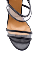Women's Transparent Strappy Heeled Sandals | Derimod Women's Transparent Strappy Heeled Sandals | Derimod