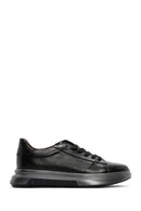 Men's Black Leather Sneaker | Derimod Men's Black Leather Sneaker | Derimod