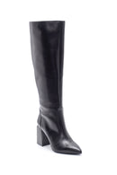 Women's Leather Heeled Boots | Derimod Women's Leather Heeled Boots | Derimod