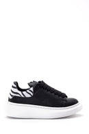Women's Zebra Detailed Sneaker | Derimod Women's Zebra Detailed Sneaker | Derimod