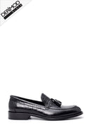 Erkek Kroko Desenli Deri Ayakkabı | Derimod Erkek Kroko Desenli Deri Ayakkabı | Derimod