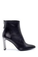 Women's Leather Heel Detailed Boots | Derimod Women's Leather Heel Detailed Boots | Derimod