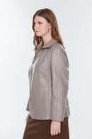 Samantha Kadın Vizon Mont | Derimod Samantha Kadın Vizon Mont | Derimod