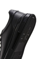 Men's Black Leather Sneaker | Derimod Men's Black Leather Sneaker | Derimod